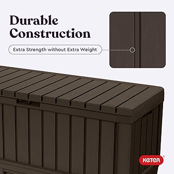 Amazon.com : Keter Kentwood 92 Gallon Resin Deck Box